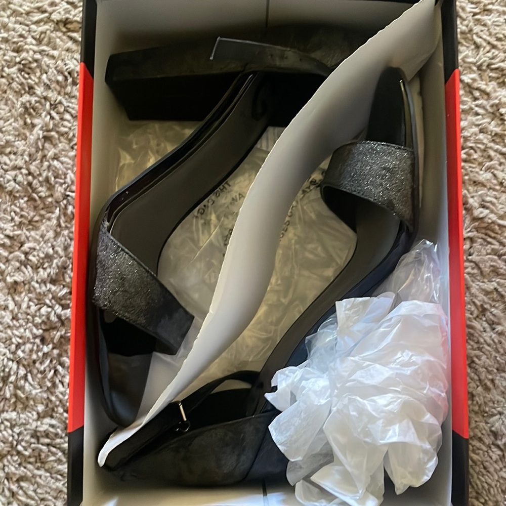 Glitter Guess Heels